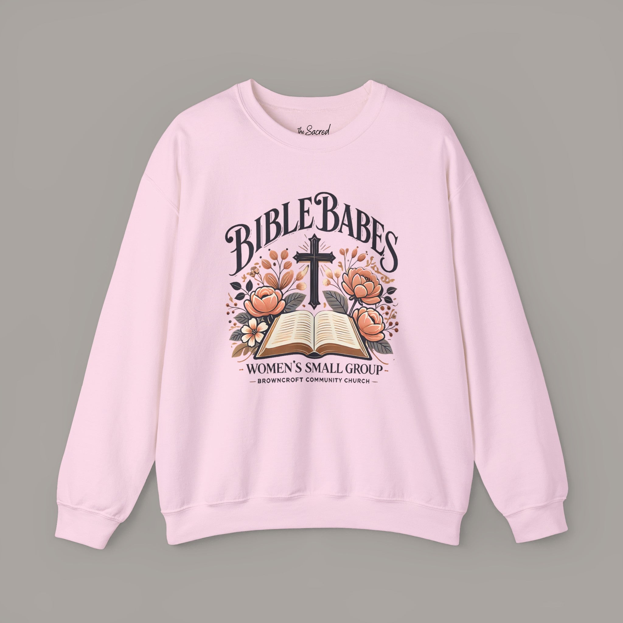 Bible Babes Flower Crewneck Sweatshirt