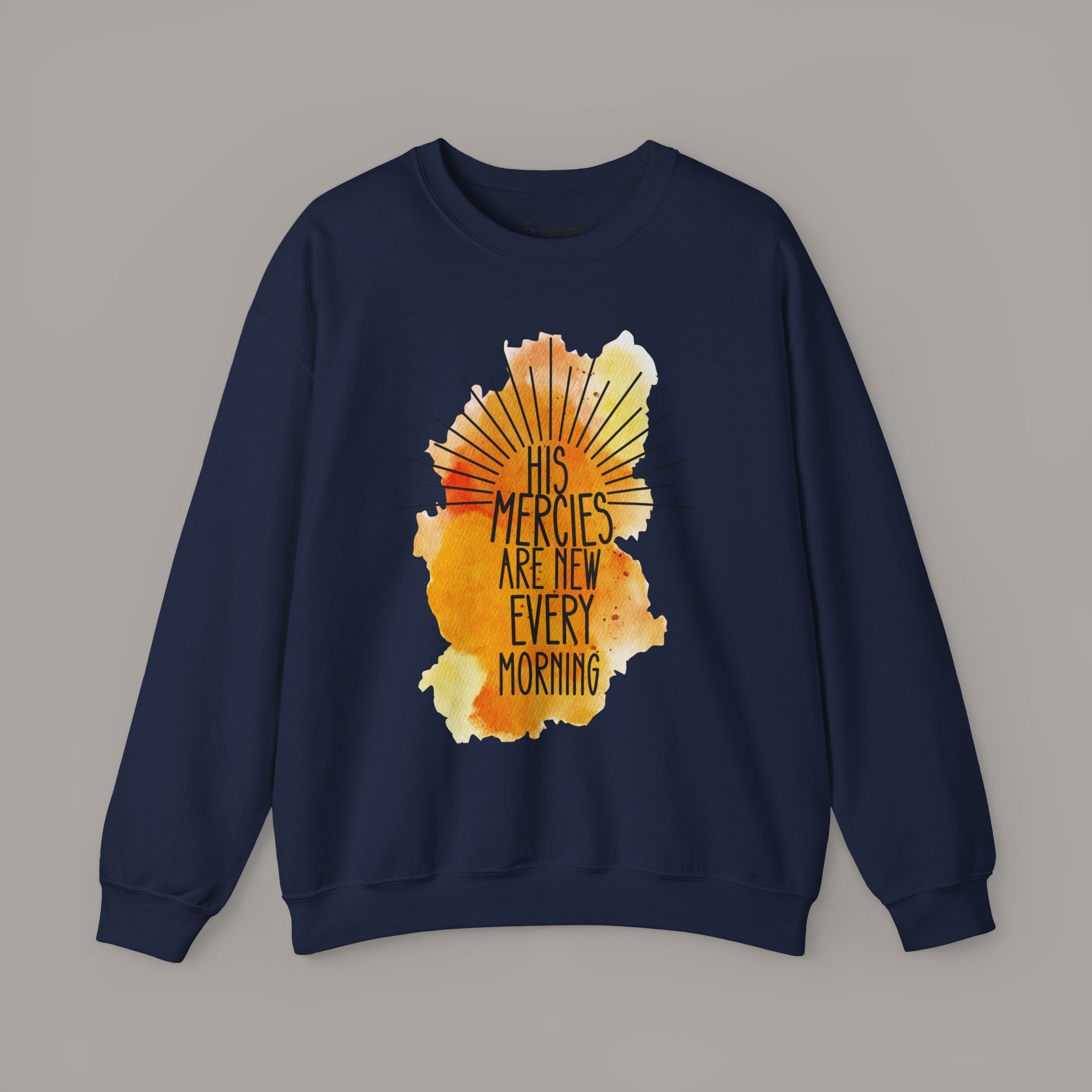 His Mercies Crewneck Sweatshirt