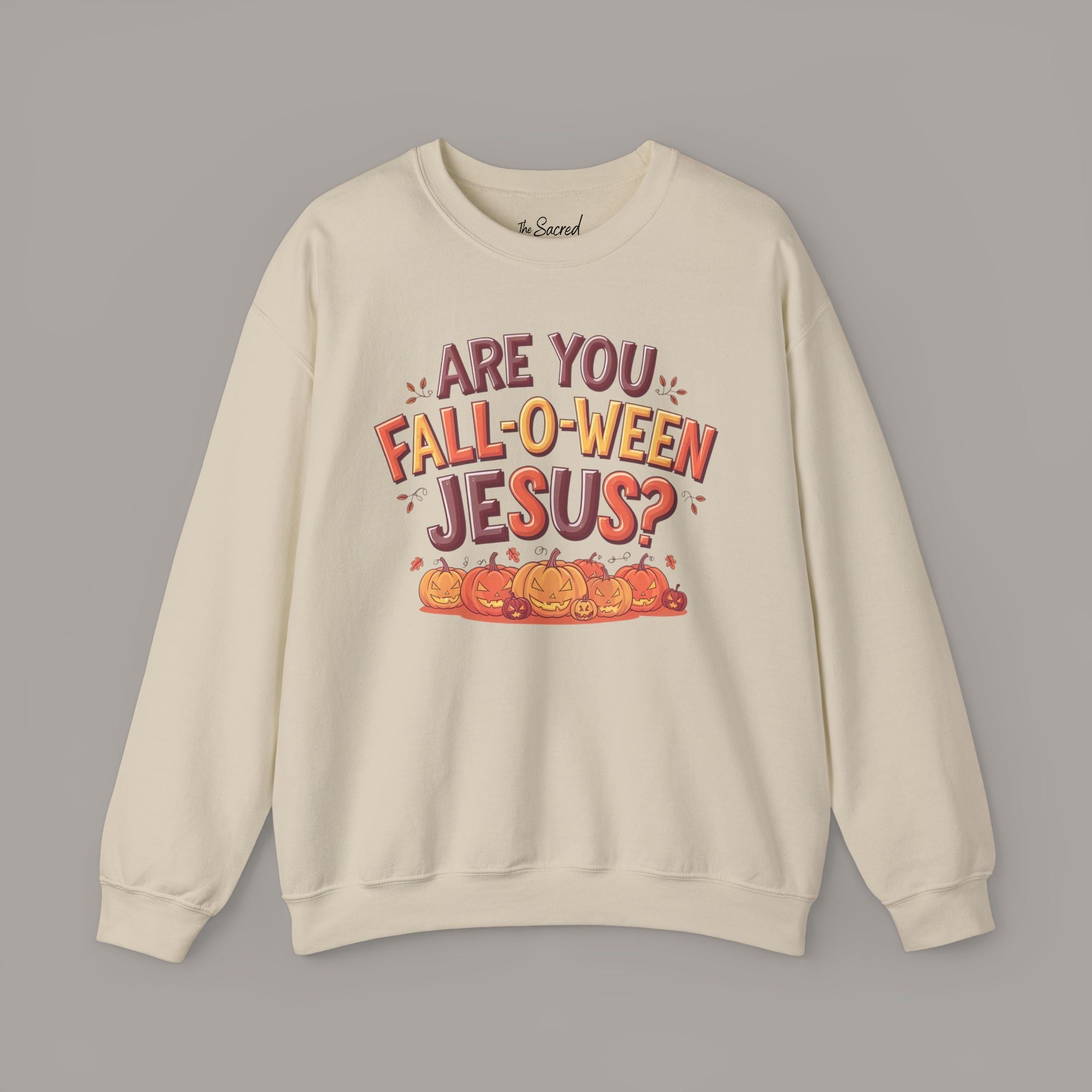 FALL-O-WEEN Jesus Crewneck Sweatshirt