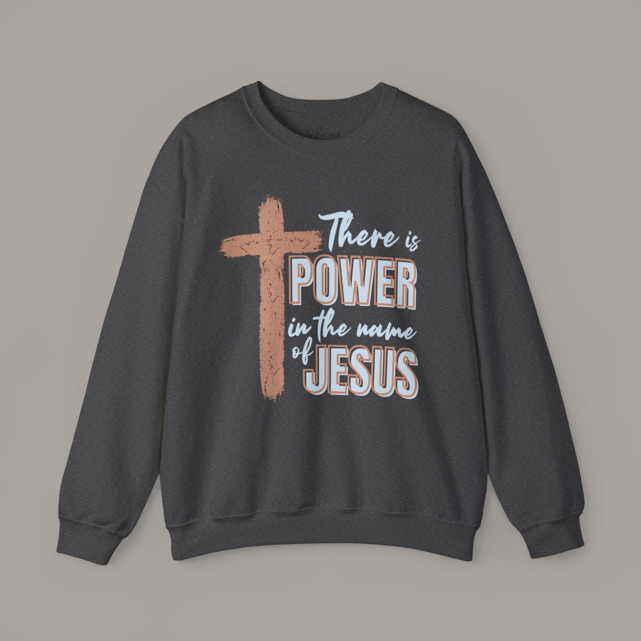 Jesus Is Power Crewneck Sweatshirt