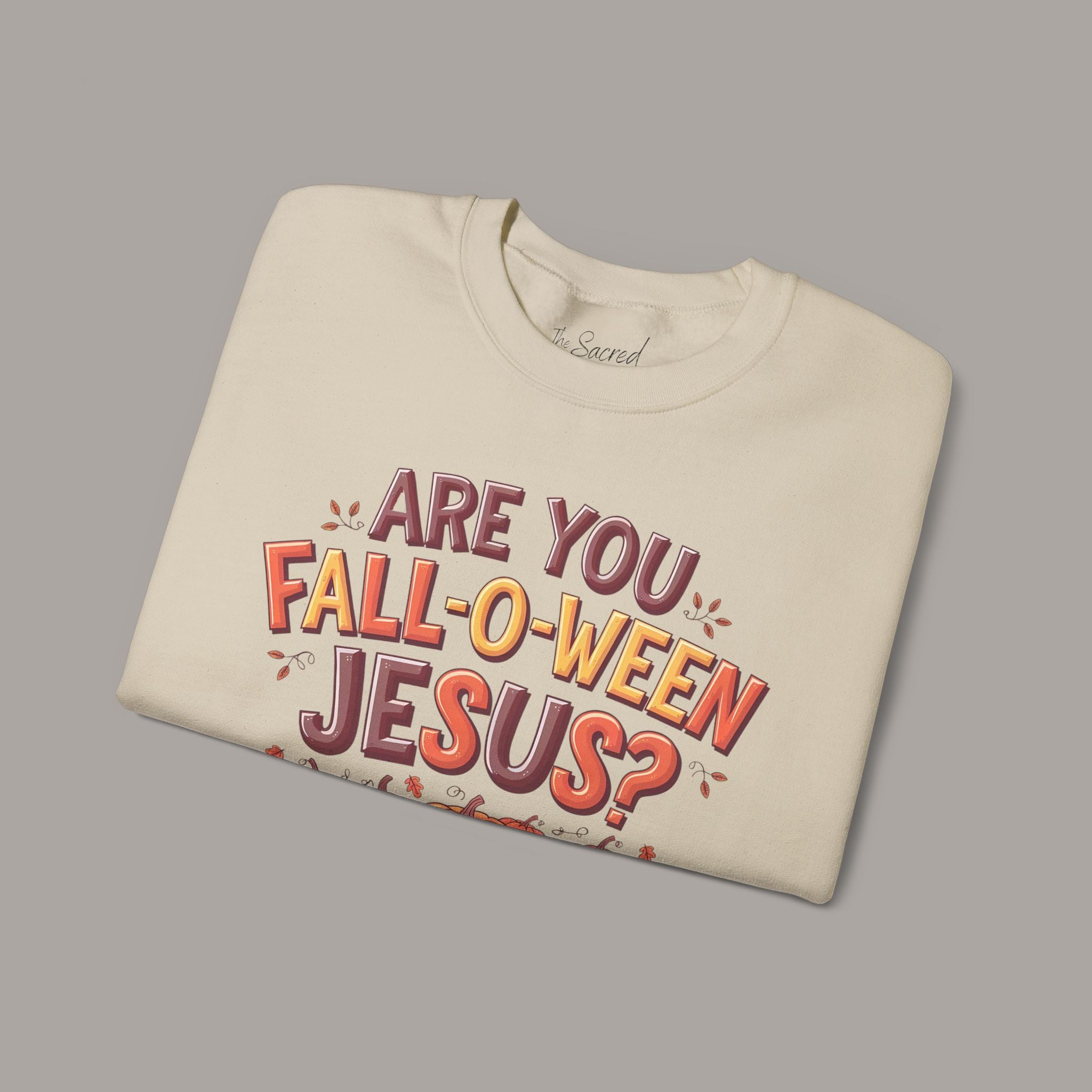 FALL-O-WEEN Jesus Crewneck Sweatshirt