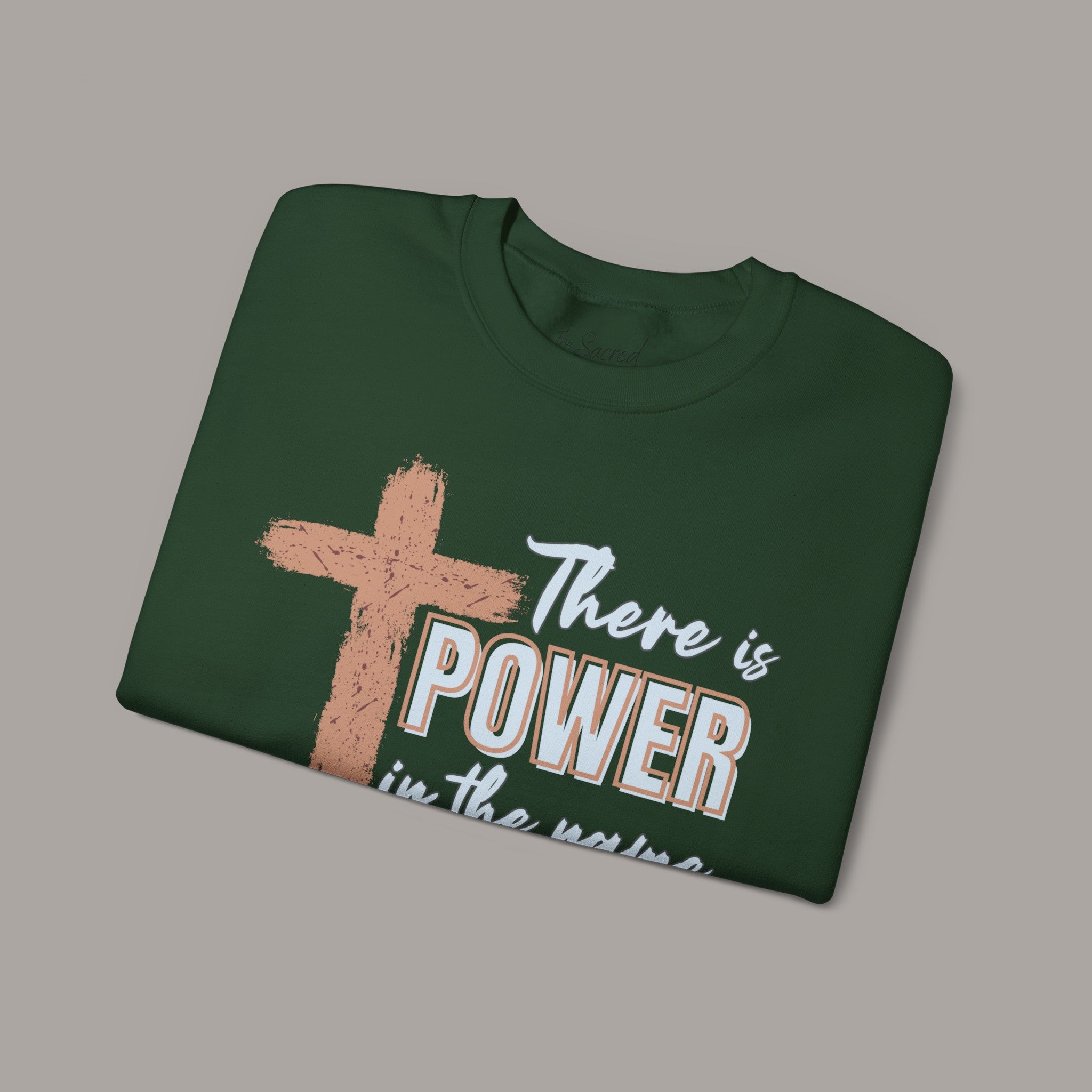 Jesus Is Power Crewneck Sweatshirt