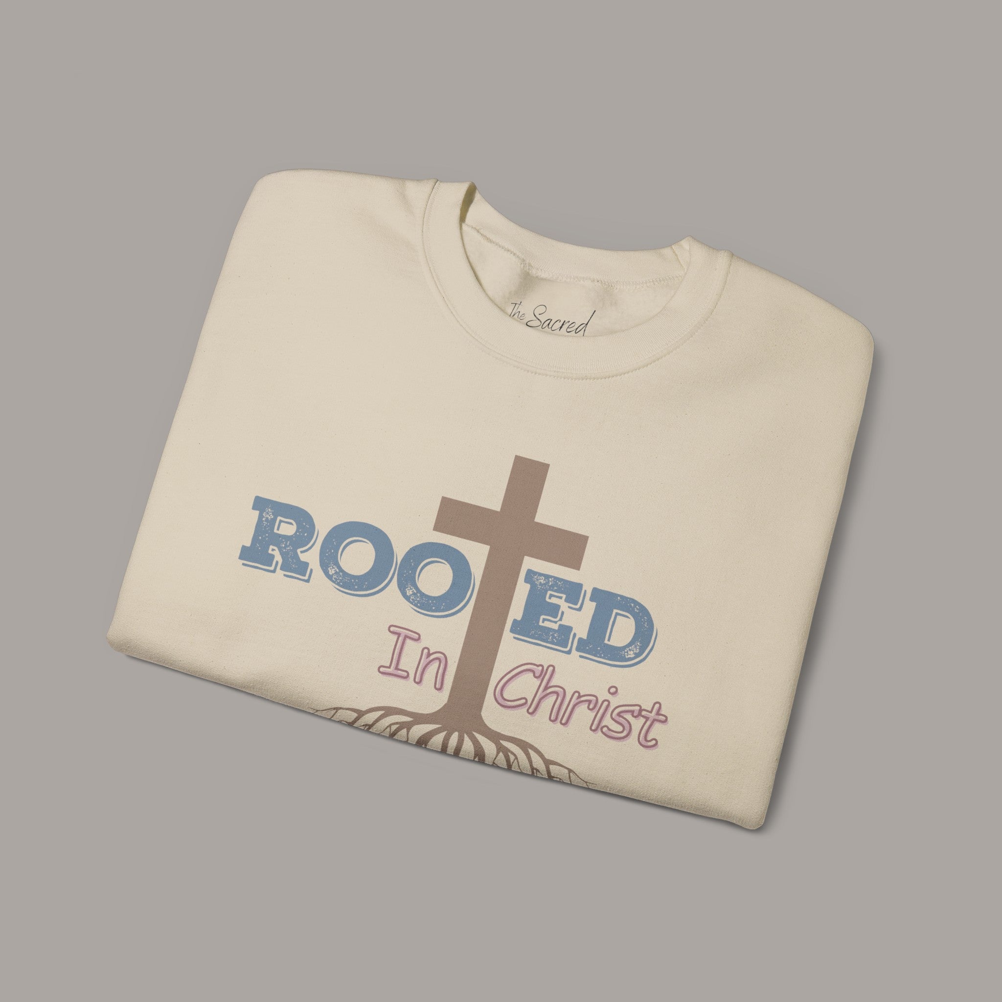 Rooted In Christ Crewneck Sweatshirt