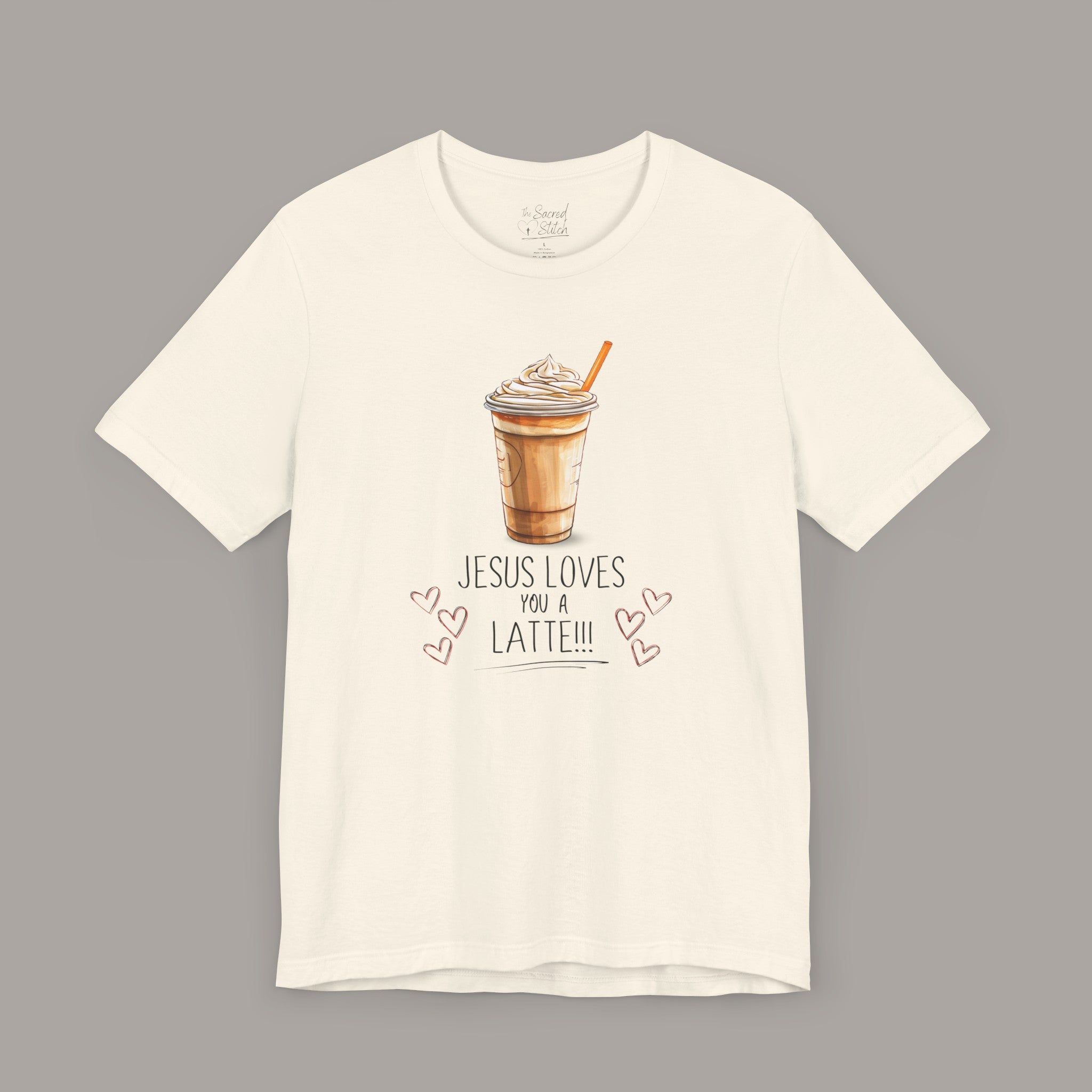 Jesus Loves You A Latte Tee