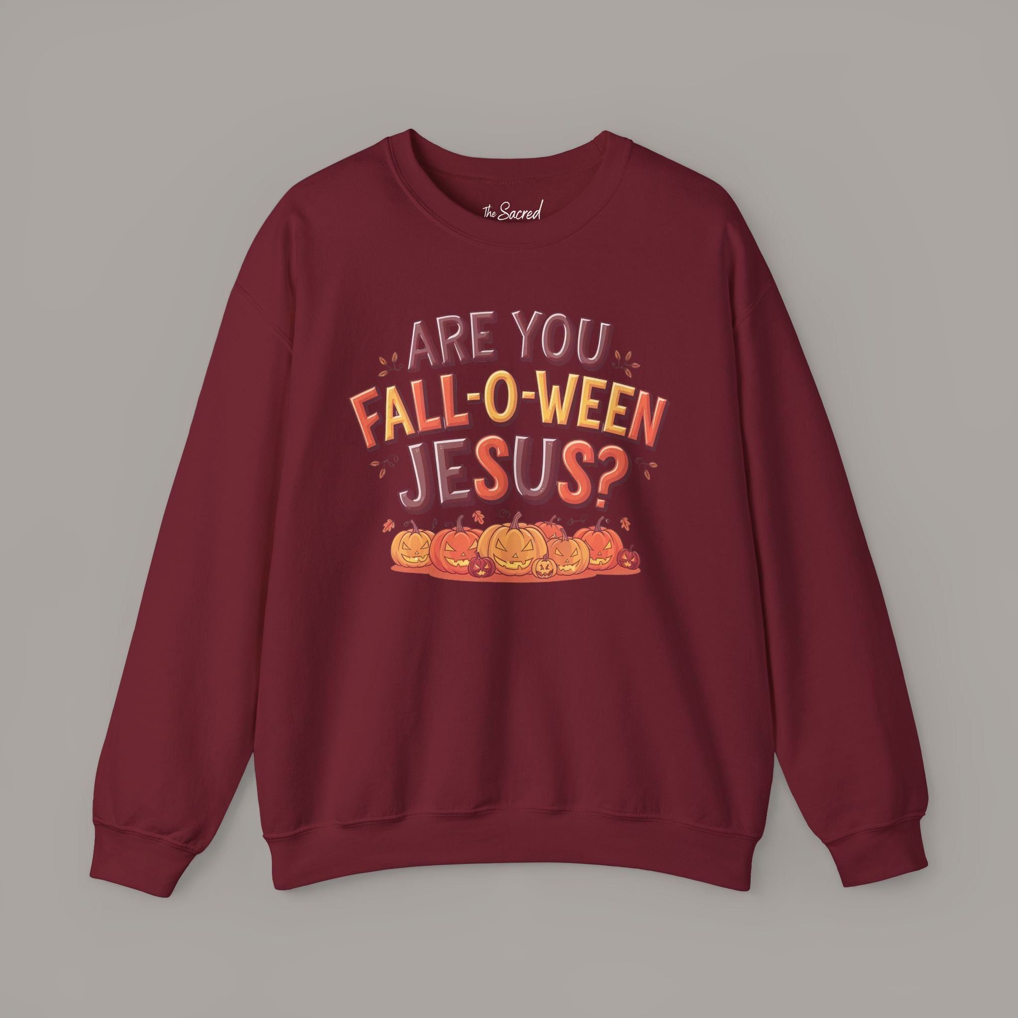 FALL-O-WEEN Jesus Crewneck Sweatshirt