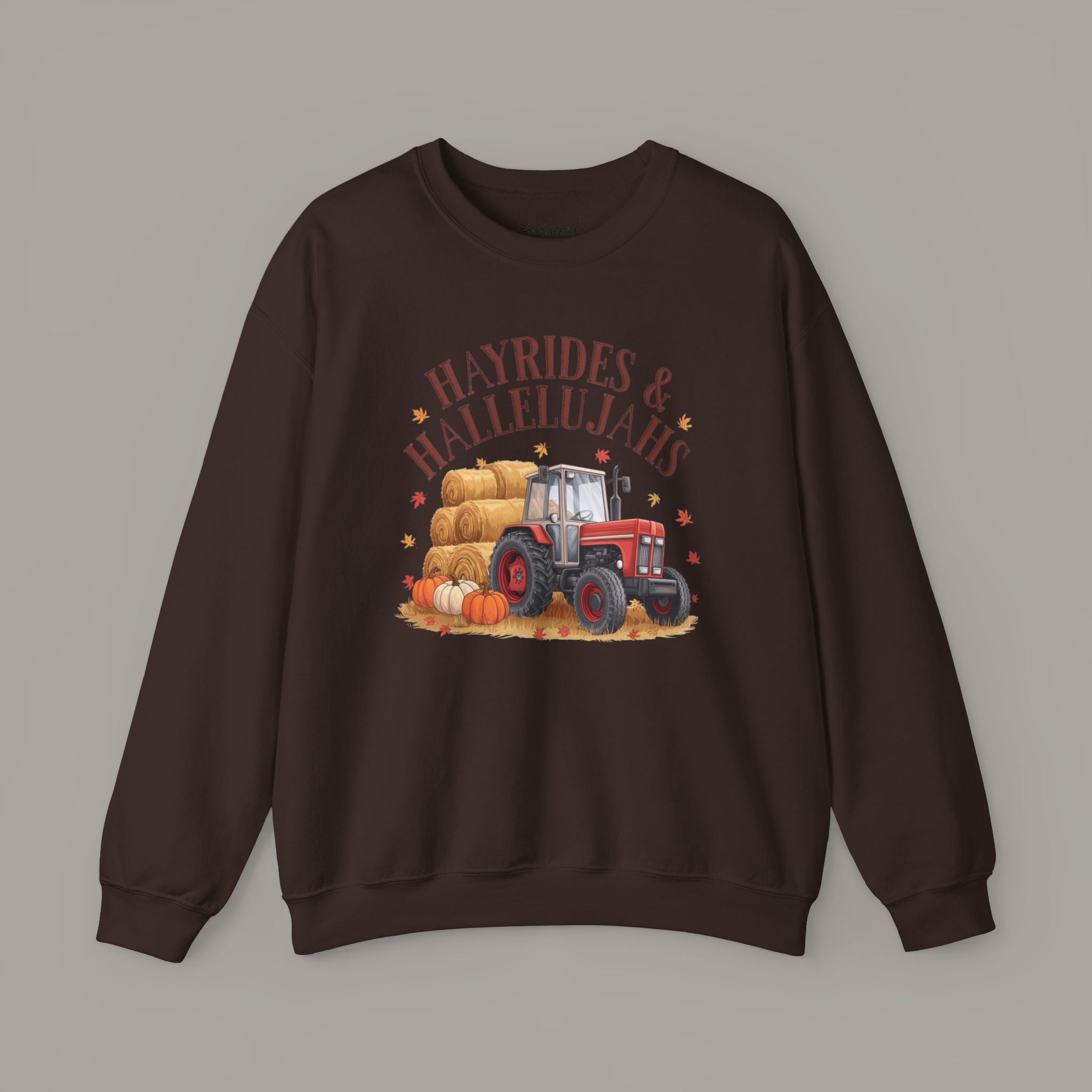 Hayrides & Hallelujahs Crewneck Sweatshirt