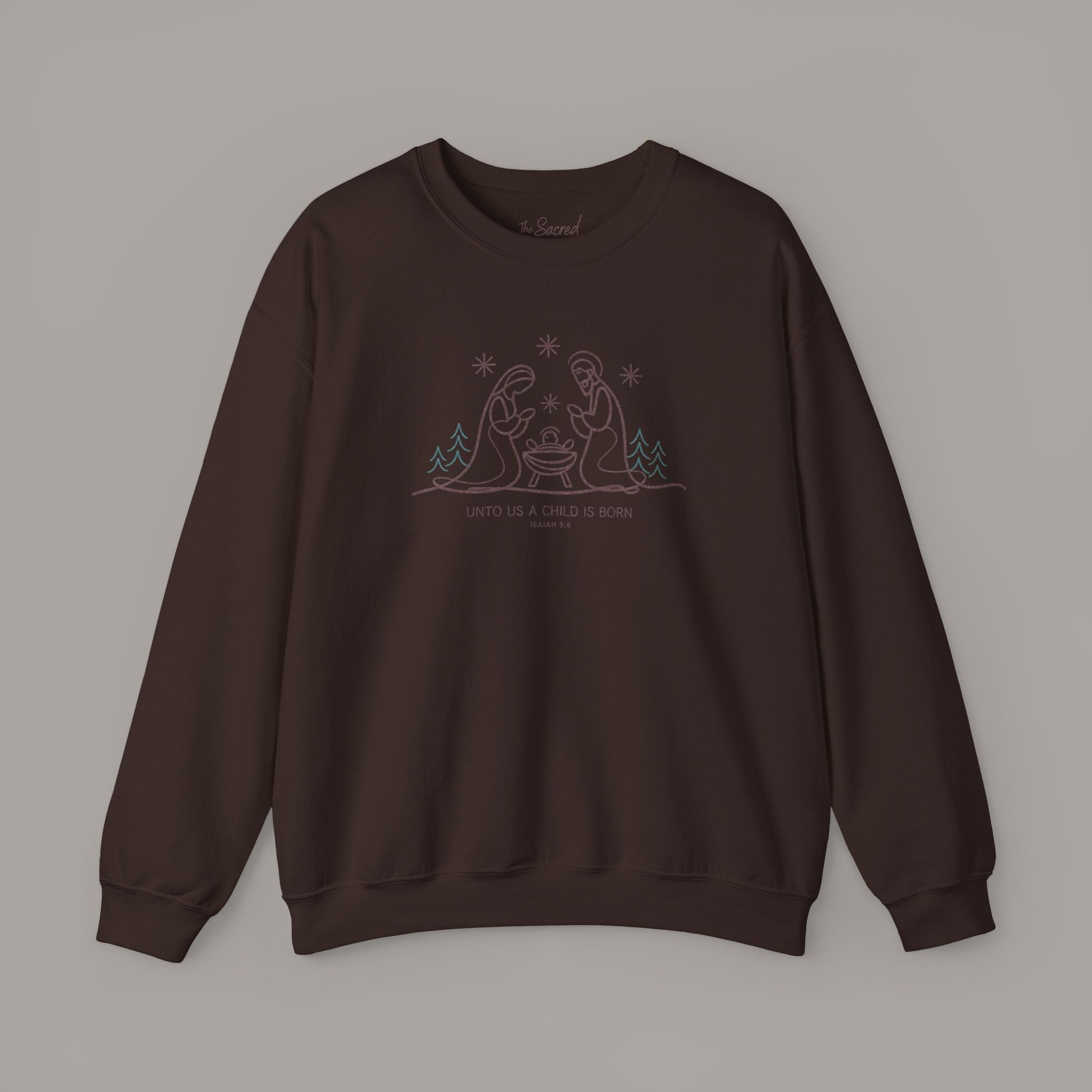 Child Is Born Crewneck Sweatshirt