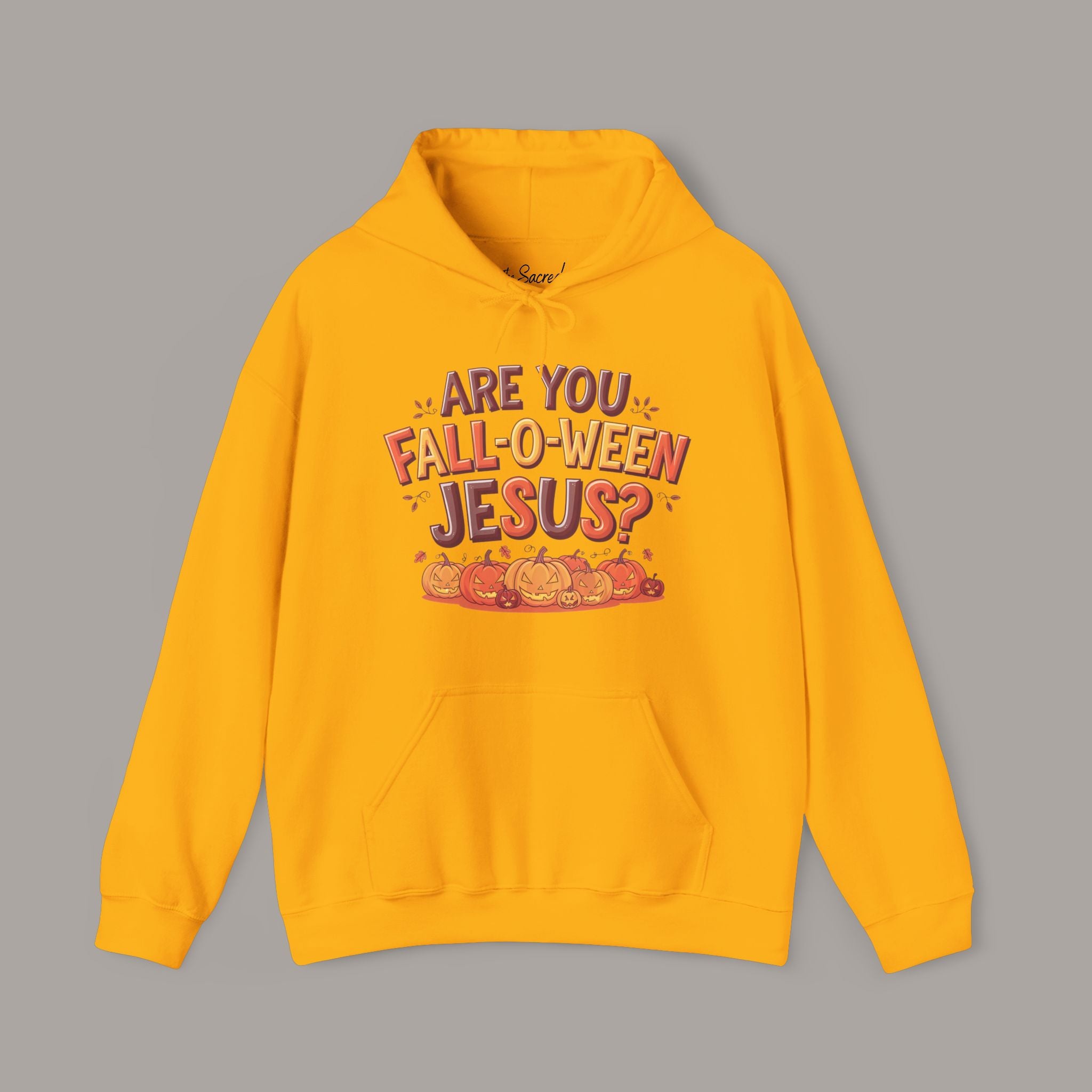 FALL-O-WEEN Jesus Hoodie