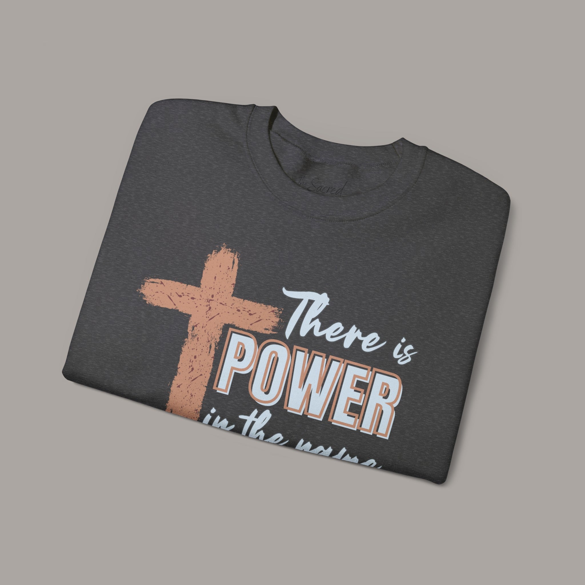 Jesus Is Power Crewneck Sweatshirt