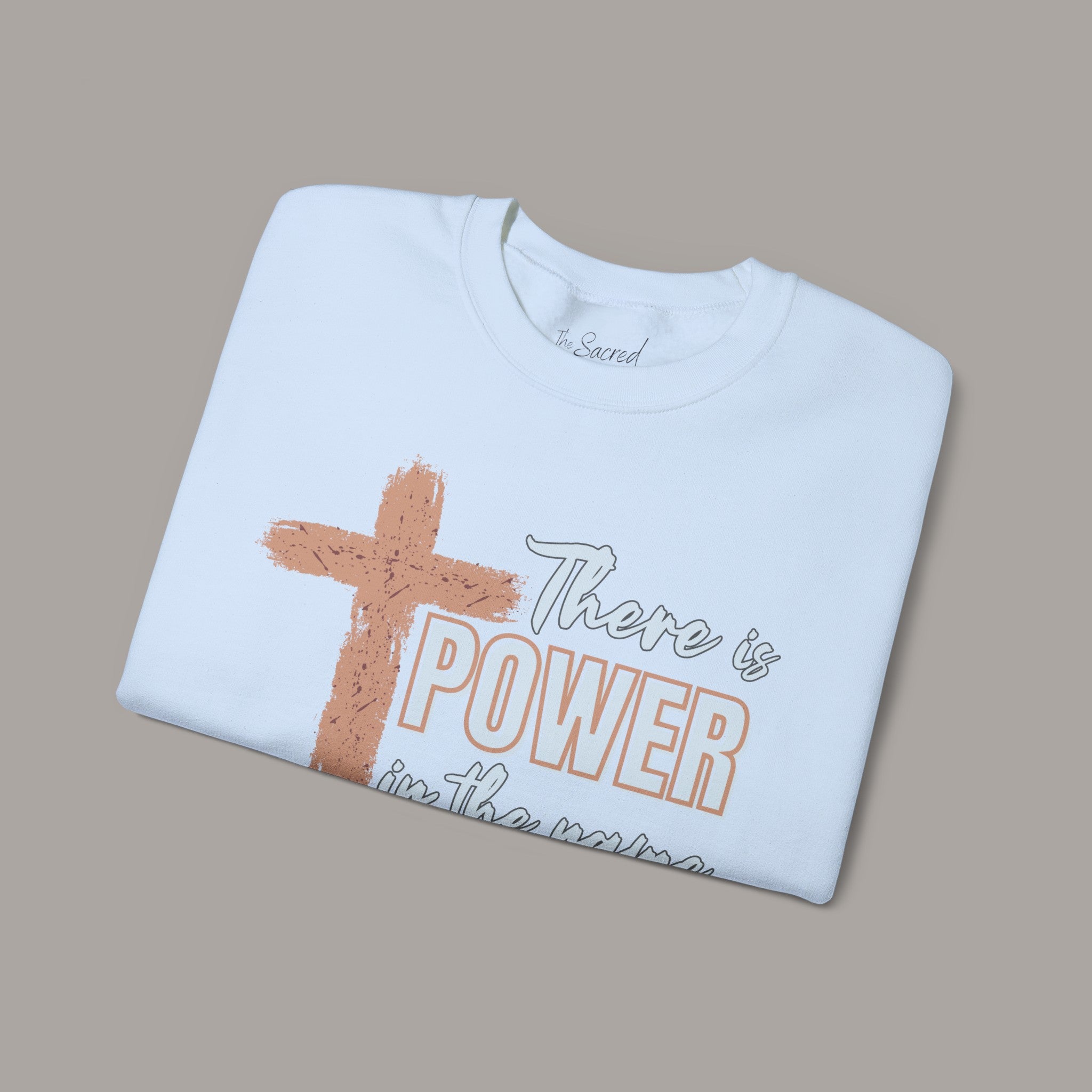 Jesus Is Power Crewneck Sweatshirt