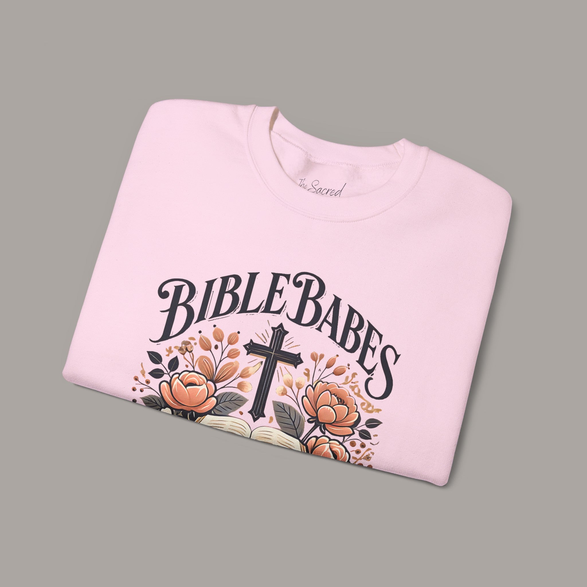 Bible Babes Flower Crewneck Sweatshirt