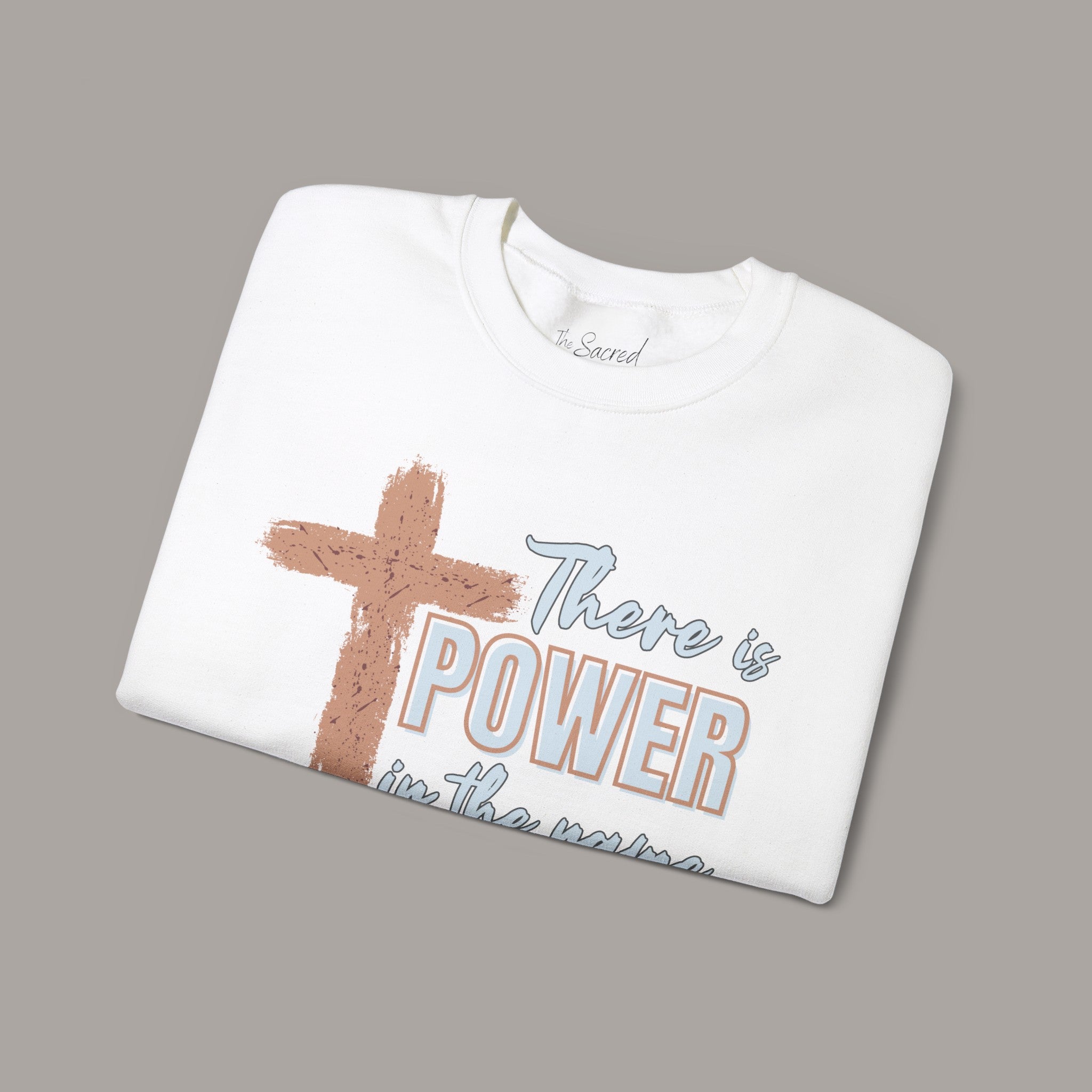 Jesus Is Power Crewneck Sweatshirt