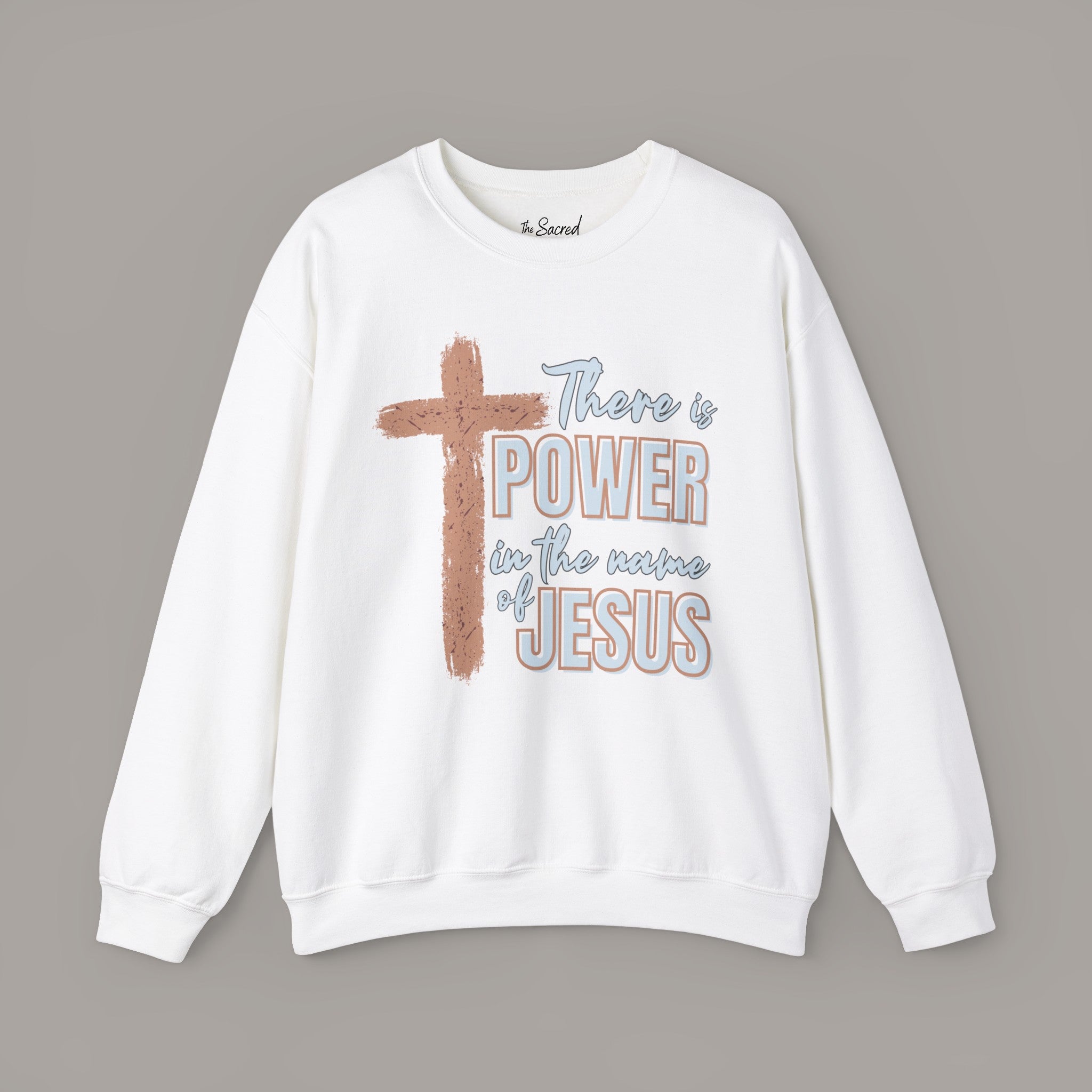 Jesus Is Power Crewneck Sweatshirt