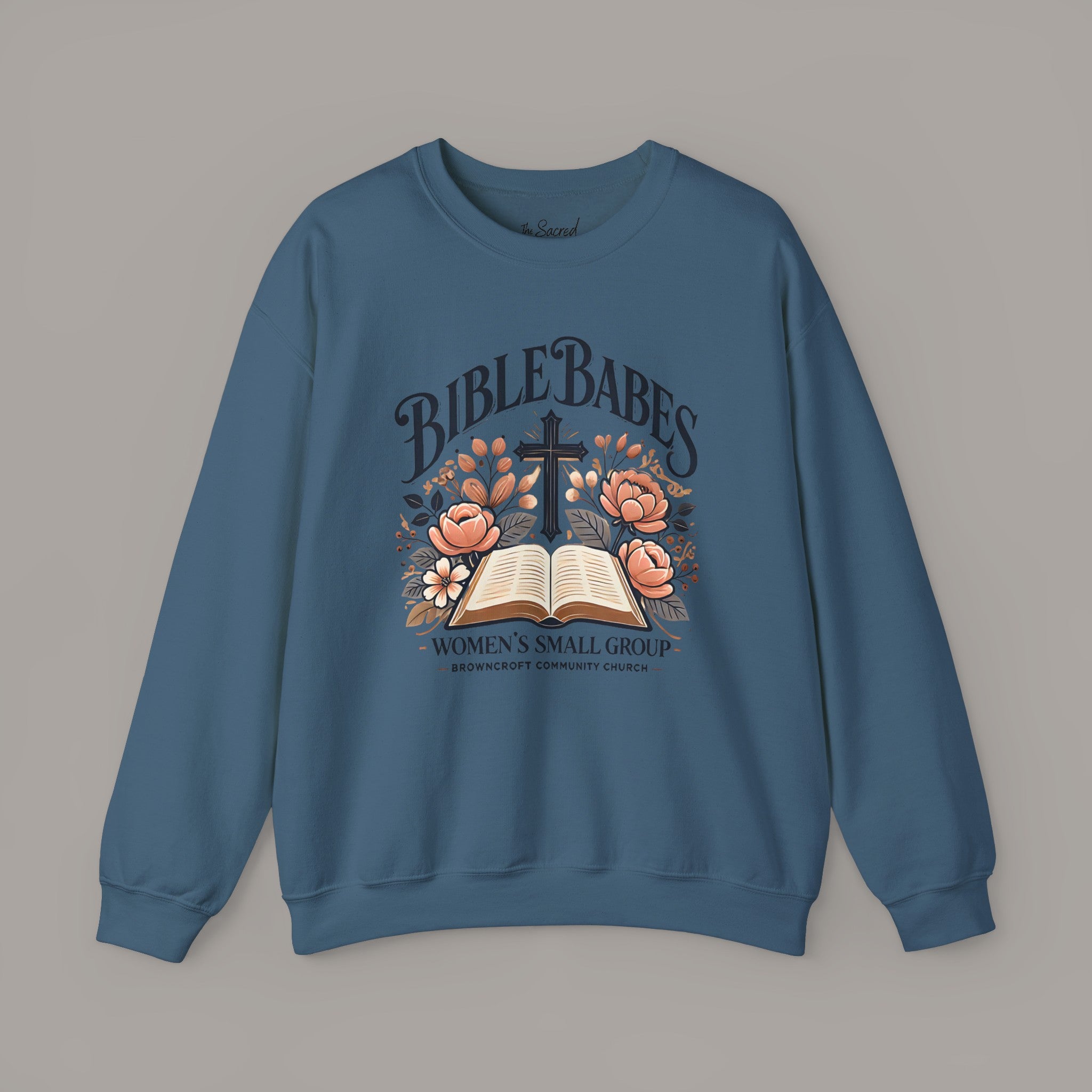 Bible Babes Flower Crewneck Sweatshirt