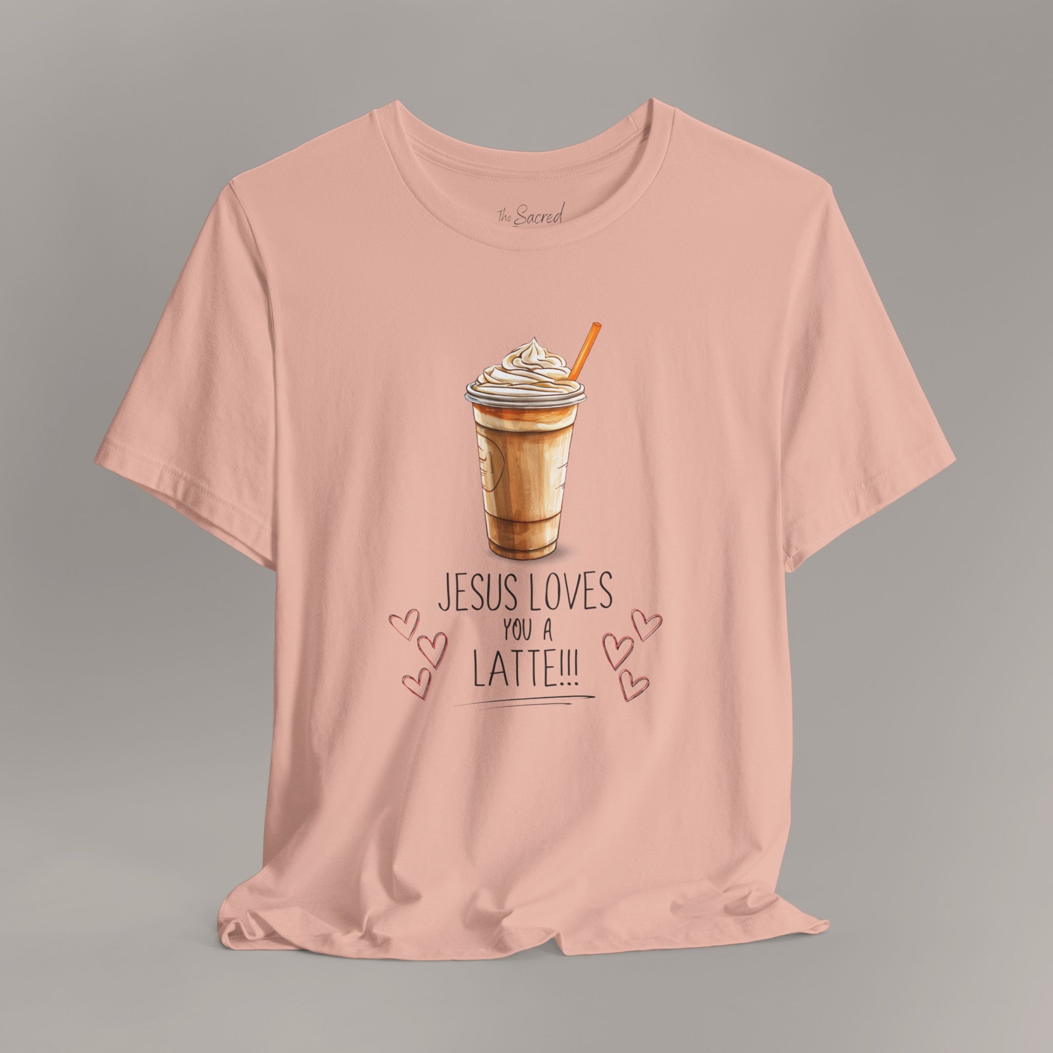 Jesus Loves You A Latte Tee