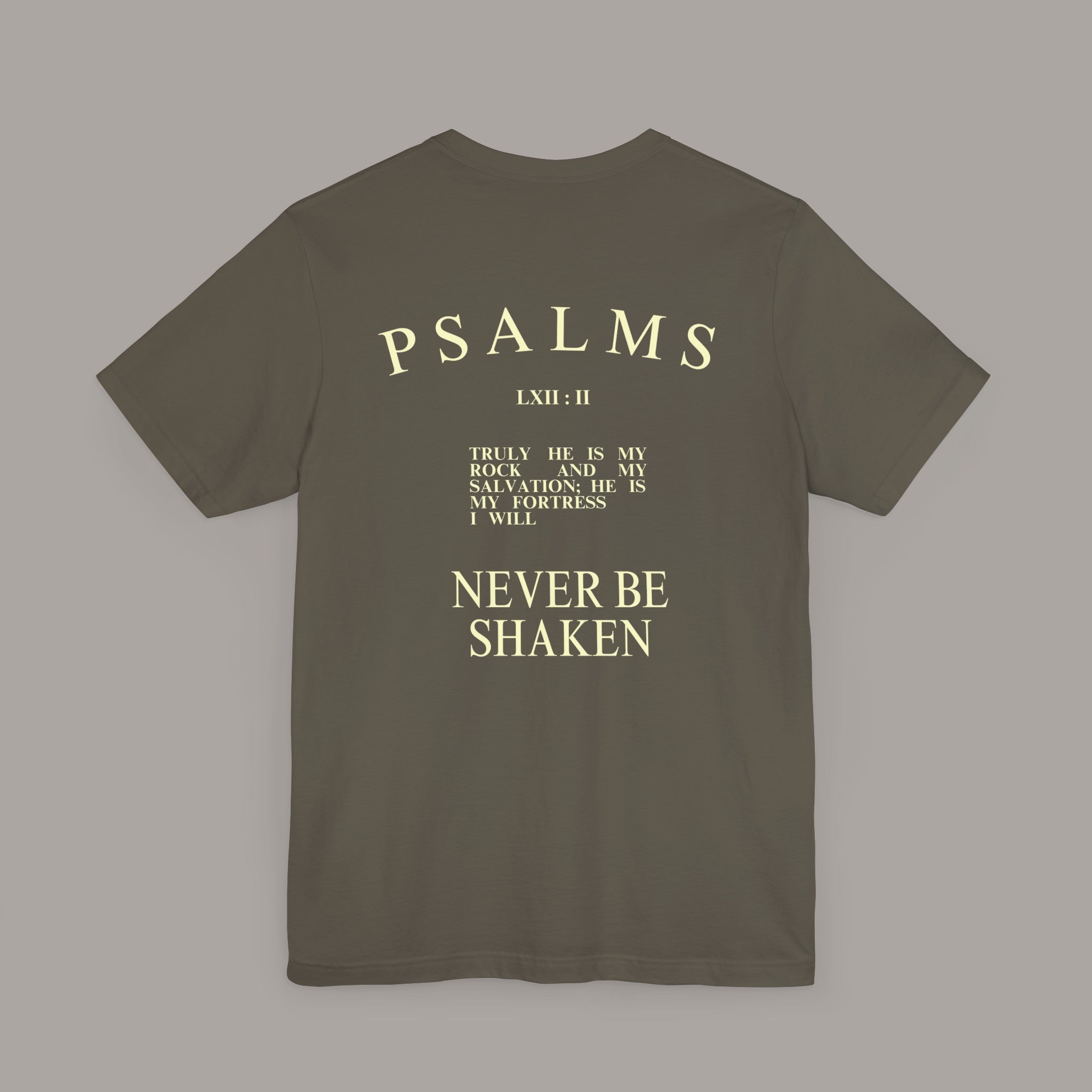 Never Be Shaken Tee