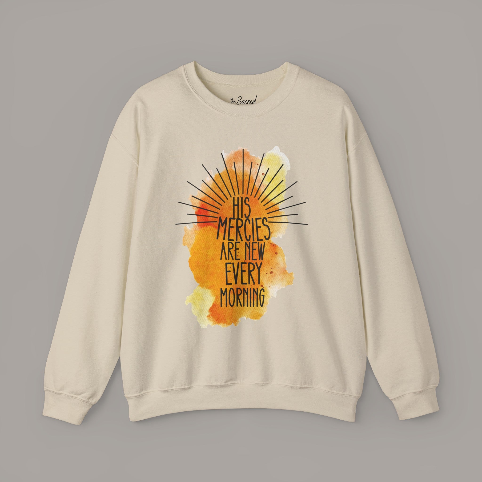 His Mercies Crewneck Sweatshirt