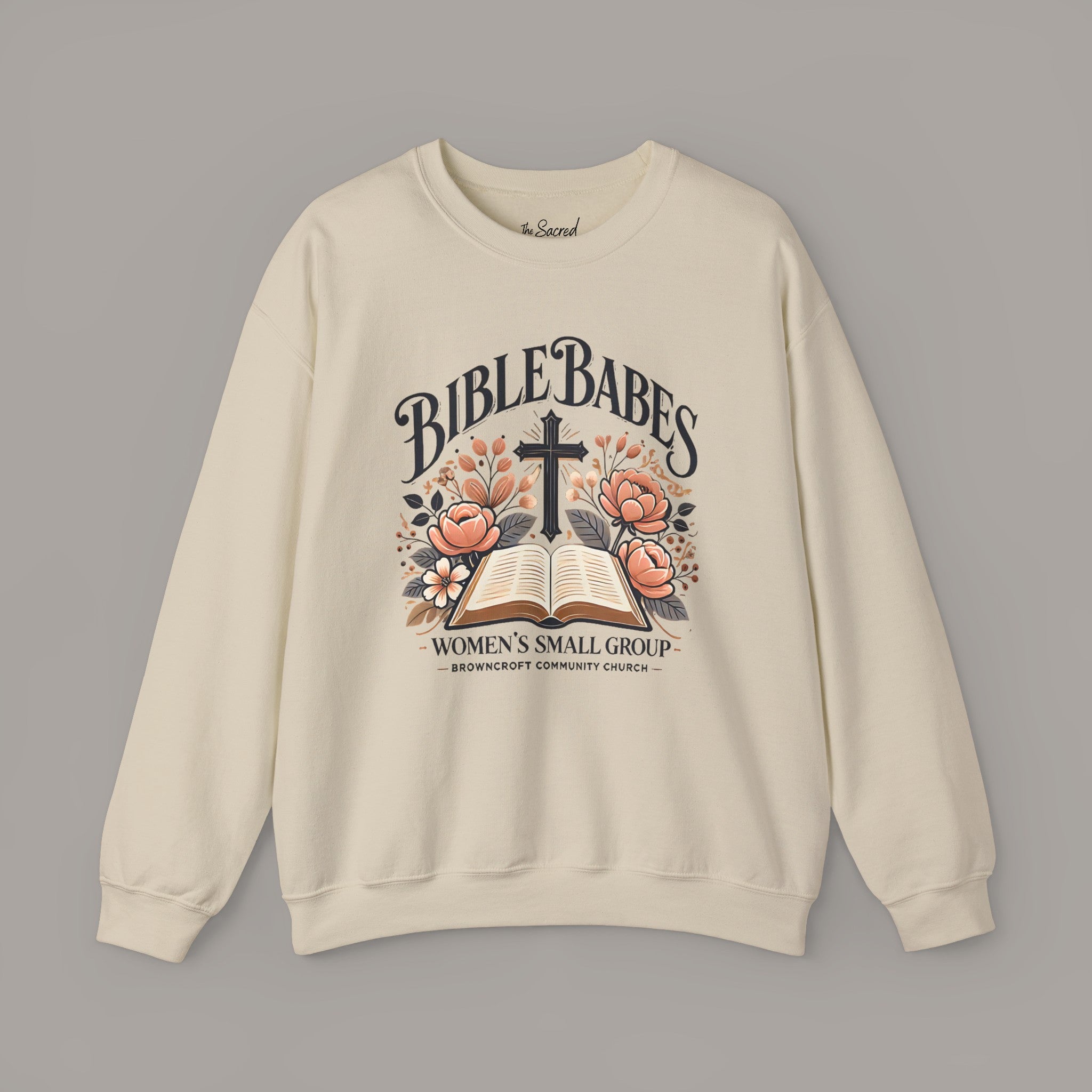 Bible Babes Flower Crewneck Sweatshirt