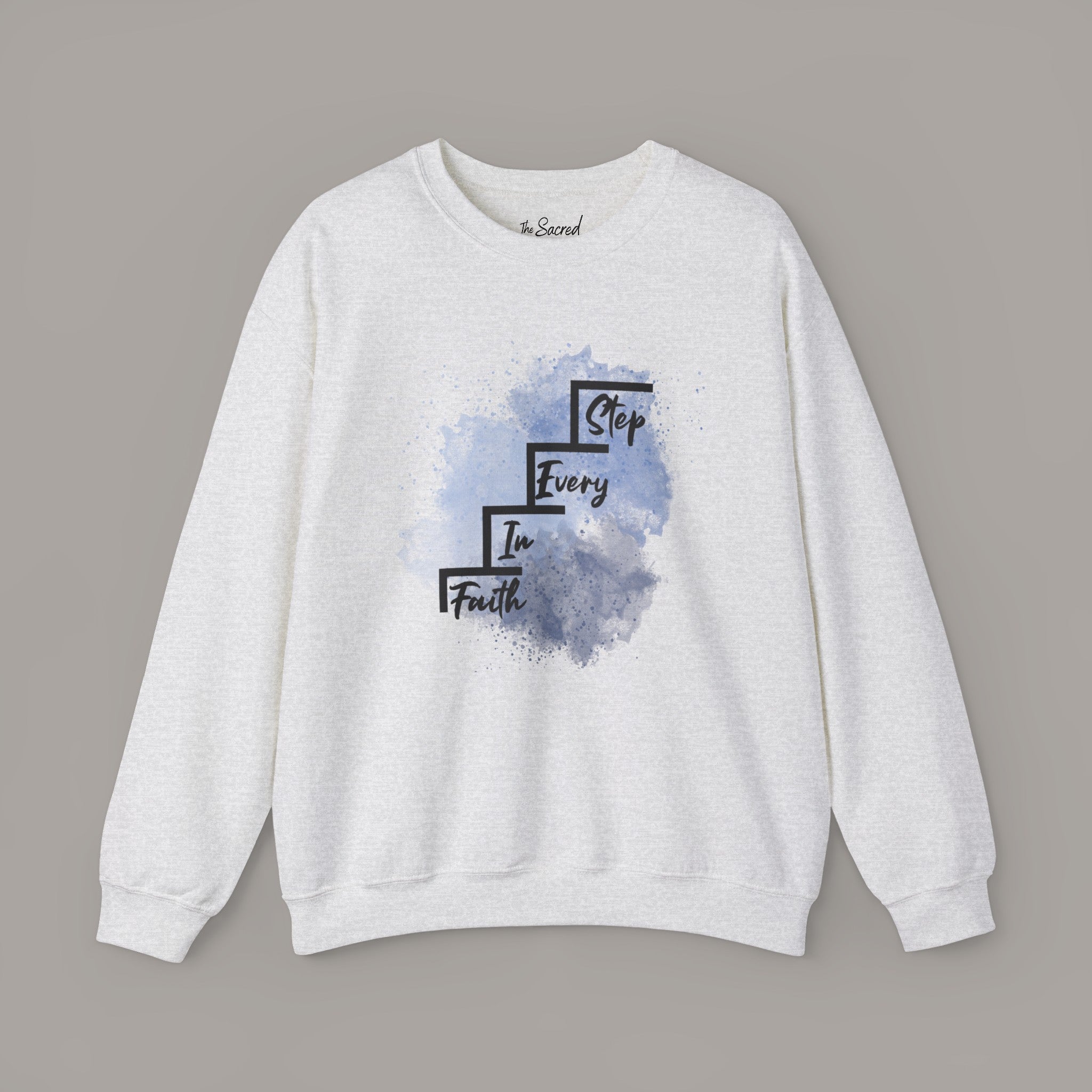 Faith In Every Step Crewneck Sweatshirt